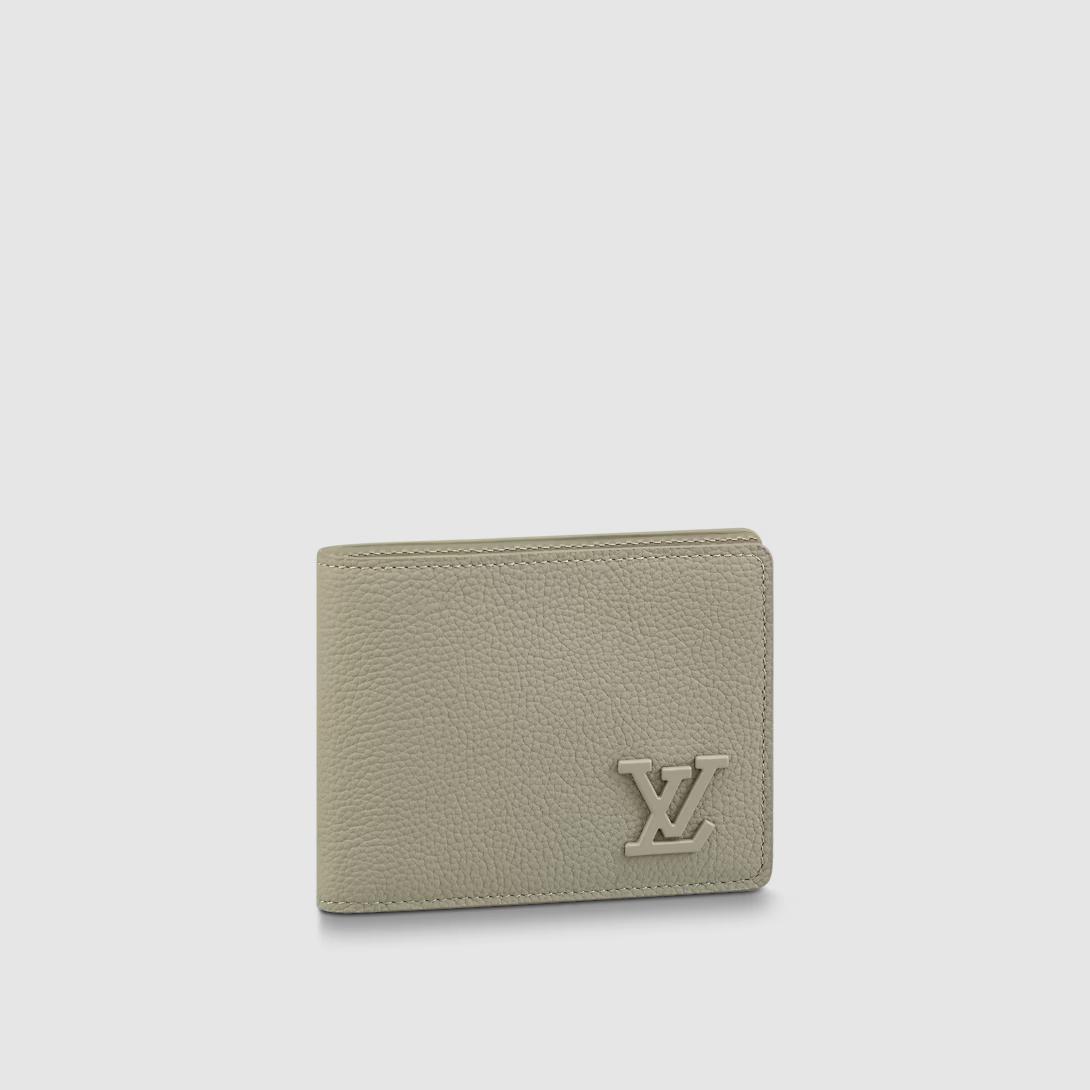 Ví Louis Vuitton Multiple Wallet Lv Aerogram Nam Xám
